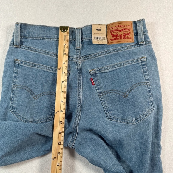 Levis Jeans Womens 29 Blue 724 High Rise Straight Stretch NWT - Picture 12 of 16